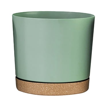 Flowerpots with Dish Ceramic, Flower Pots House Plant Pots Decorative Flower Pots Indoor Planter Pots Flower Watering Pot Pot Pots Garden Pots Bonsai Planter Pot Plant Pots, Flower Pots