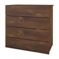 thumbnail image 2 of Nexera Arcadia 4 Piece Bedroom Set, Truffle and White, 2 of 6