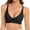 Black, variant on HNMKIU Plus Size Bras for Women Bra Without Underwire V Neck Comfort Soft Bra Push Up Seamless Bra Lightly Padded For A Feel Fit Bralette Women