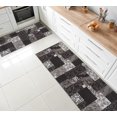 thumbnail image 4 of BY COCOON 2'x5' Runner Rug| Kitchen Rug Washable Rug Hallway Runner Runners Rugs for Hallway Non Slip (57 cm x 150 cm Grey Rug), 4 of 8