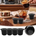thumbnail image 1 of Birdeem Coffee Cups with Lids,Reusable Coffee Cups with Lids,4Pcs Refillable Reusable Coffee Capsule Pods Cup with 1 Coffee Spoon and 1 Brush,Reusable Coffee Cup,Coffee Cups Reusable, 1 of 9