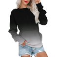 thumbnail image 2 of Meichang Sweat-Shirt pour Femmes Manches Longues Col Rond Ample Pull Tunique Décontractée Confortable Automne avec Poche, 2 of 6