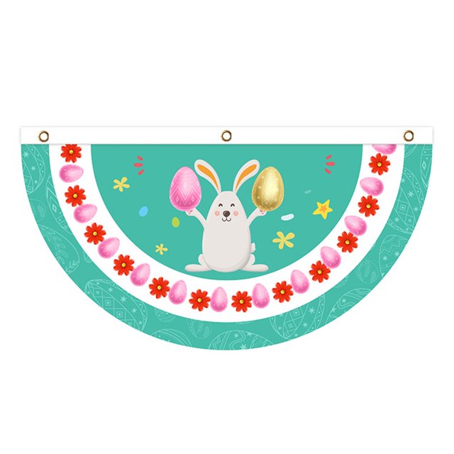 Garden Flag Cretaive Durable Easter Flags Spring Garden Decoration