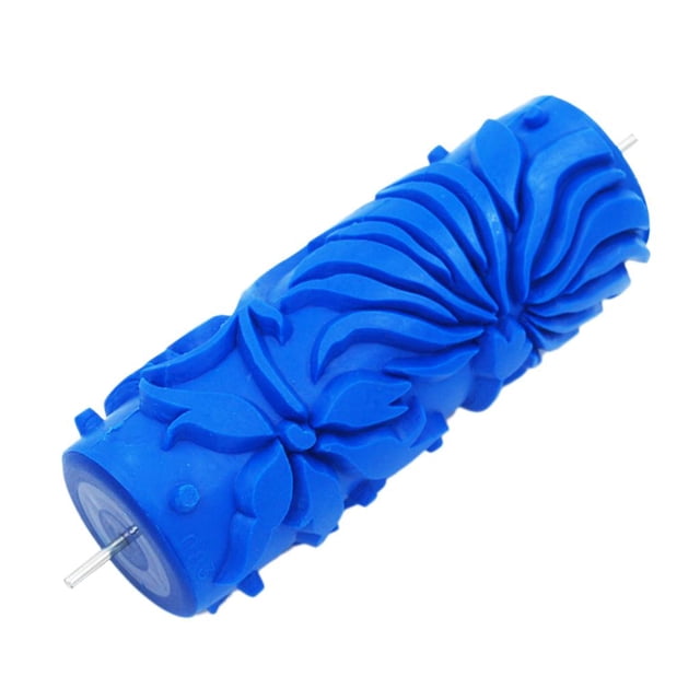 GUOOL 5'' Wall Painting Printing Rubber Pattern Roller Decor Paint Brush DIY #13