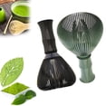 thumbnail image 2 of AKEGAMN Silicone Matcha Whisk Matcha Resin Whisk Chasen Reusable Resin Matcha Whisk Plastic Dishwasher Matcha Stirrer Tools With Whisk Holder, 2 of 6