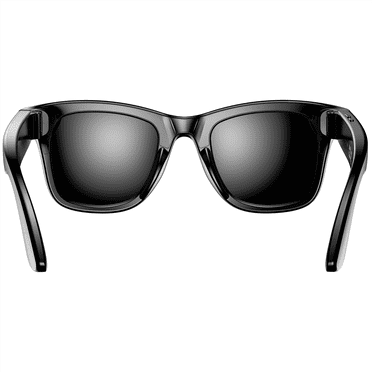 Ai Smart Sunglasses with 8-Megapixel High-Definition Camera Ai Photo Recognition Ai Smart Translation Dual Microphone 4GB RAM+32GB ROM -Black