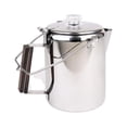thumbnail image 4 of Coffee Percolator Camping  Durable Stainless Steel Campfire Coffee Brewer Top  Camping Coffee Pot for Outdoor Brew Coffee, 4 of 9
