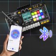 thumbnail image 5 of ICQOVD Clearance Kids DJ Console with Microphone Bluetooth 8 Piano Keys LED Lights Interactive Music Toy, 5 of 5