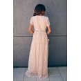 thumbnail image 3 of Women's Pink Fill Your Heart Lace Maxi Dress, 3 of 23