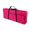 thumbnail image 2 of Xuanheng 61 Key Keyboard Case Handbag Padded Backpack Electric Piano Keyboard Gig Bag Rose Red, 2 of 8