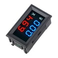 thumbnail image 2 of Dual LED 3 Digit Digital DC 100V 10A Voltmeter Ammeter Voltage Amps Power Meter, 2 of 6