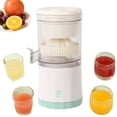 thumbnail image 4 of HLONK Portable Blender  Electric Citrus Juicer  Rechargeable Hands-Free Masticating Orange Juicer Lemon Squeezer with USB, 4 of 7