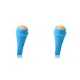 thumbnail image 1 of Baohd Facial Skin Oil Absorbing Ball Roller Natural Stone Face Pore Oil Control blue 2Set, 1 of 6