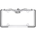 thumbnail image 4 of Cruiser Cadre d'Immatriculation 22330 Cadre d'Immatriculation; Aigle; Chrome; Zinc Moulé sous Pression, 4 of 4
