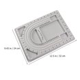 thumbnail image 2 of Minkissy 2Pcs Light Grey Bead Design Boards for Jewelry Making with Groove Tray for Bracelet Necklace Craft Storage, 2 of 8