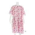 thumbnail image 1 of Robe Dos Croisé en Flanelle Adaptative pour Femmes (Petit, C'est l'Heure du Bonheur - 11), 1 of 1