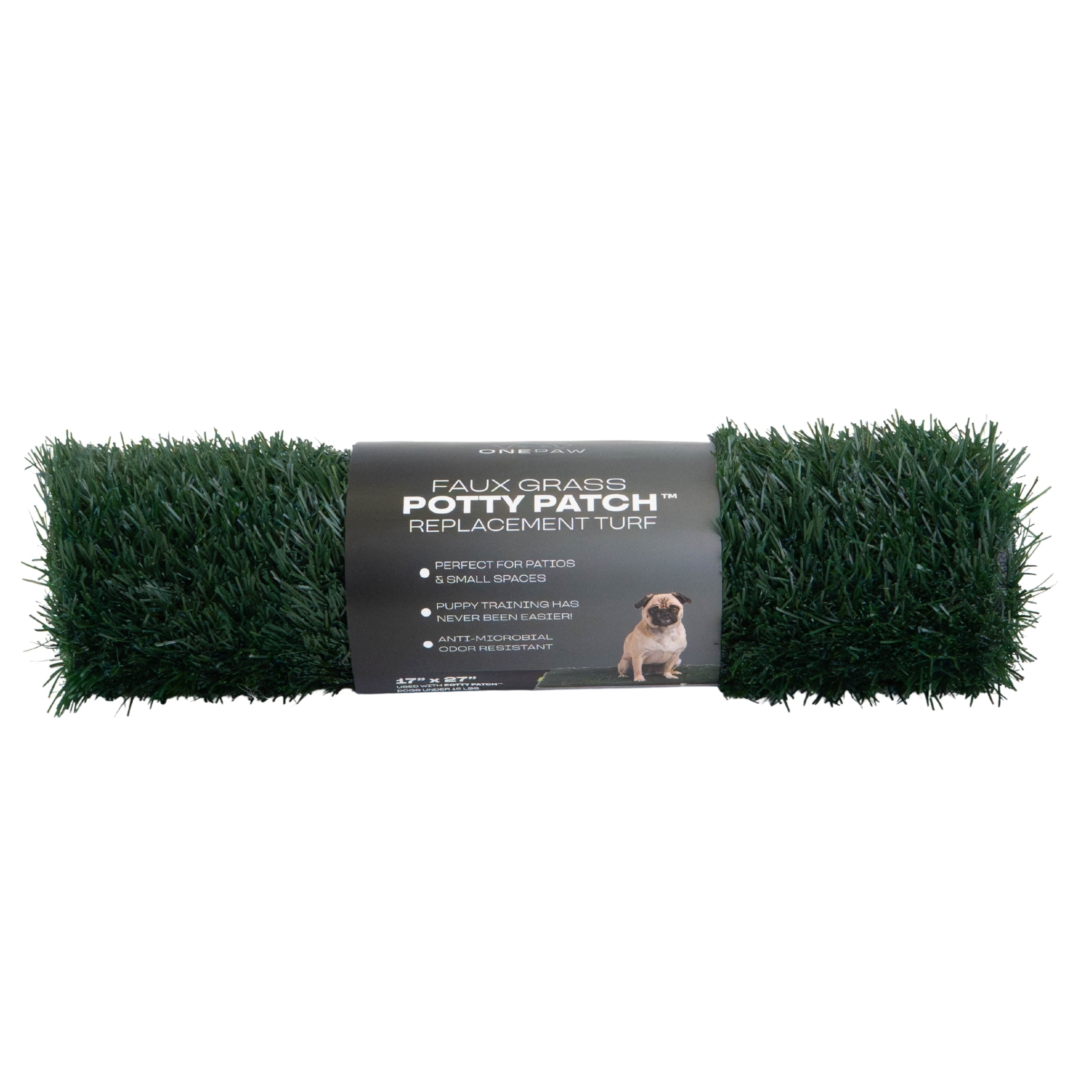 One Paw, Tapis de propreté réutilisable pour chiens avec design antimicrobien et résistant aux odeurs, pour Chien