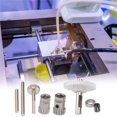 thumbnail image 3 of Langgg Extruder Gear Stainless Steel Extrude Nozzle Firm Mini 3D Printer Extruder Parts Portable Extrusion Wheel, 50 Gear, 3 of 8