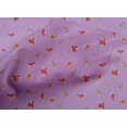 thumbnail image 4 of oneOone Coton Bio Voile Feuilles & Fleurs Décor Tissu Imprimé BTY 42 Pouces de Large, 4 of 4