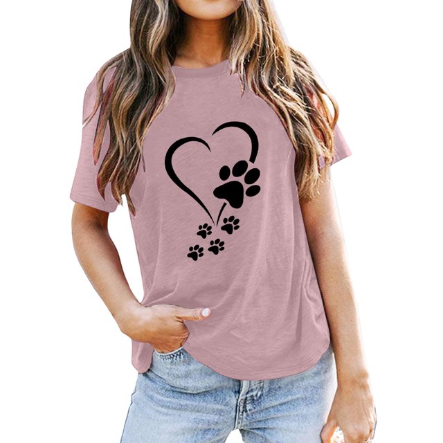 Ketyyh-chn99 Hauts Femmes Dames Vêtements Décontractés Manches Longues Col Rond Tunique Ligne A Blouse Rose,G