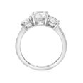 thumbnail image 3 of 1 3/4ct Three-Stone Round Diamond Engagement 3 Stone Ring 14K White Gold, 3 of 4
