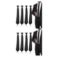 thumbnail image 4 of Maoww 2pcs/set Pre-tied Neckties Compact And Lightweight For Comfort Comfortable 2Set, 4 of 6