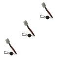 thumbnail image 2 of Redempat Brosse de Club de Golf en Acier Inoxydable Portable Couleur Unie Brosses à Chaussures Rose avec Couvercle 3 Ensembles, 2 of 6