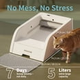 thumbnail image 4 of WENHOME Scoop Free Automatic Self-Cleaning Litter Box: Superior Odor Control, Extremely Easy Cleanup, Multi-Cat Friendly, 4 of 6