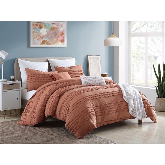 Ensemble d'édredon <br>Marilla 5 pièces en coton