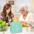 thumbnail image 2 of 1PCS Storage Lunch Bento Box Bag Food Insulated Thermal Working Portable Travel Bag Lunch Bag, 2 of 4
