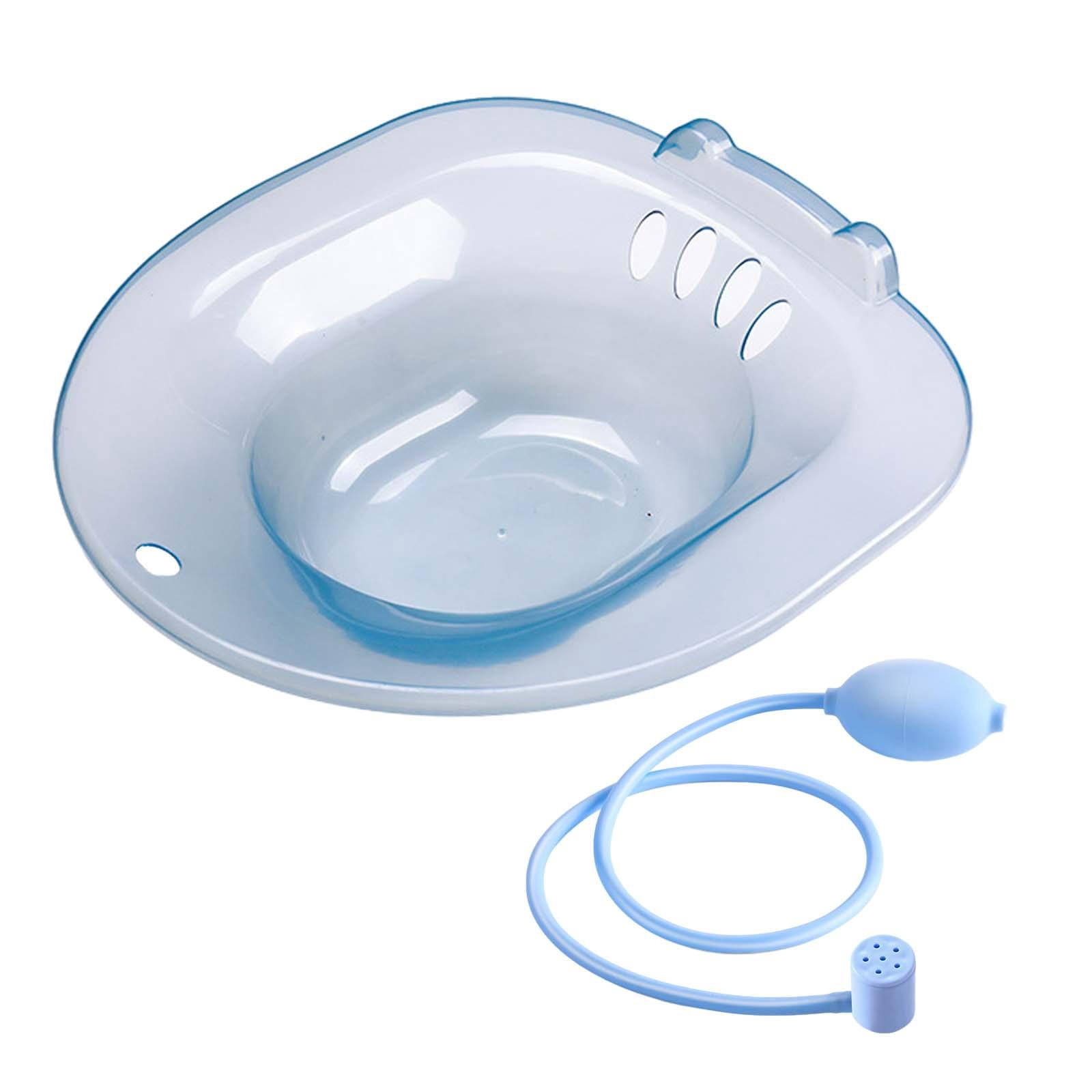 Siège de Toilette Évier Femme s'Asseoit Bain Bol Profond Siège de Toilette Bassin pour Dortoir A