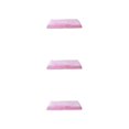 thumbnail image 1 of Thinsony Lit pour Chien Convenant à Toutes les Races Bon Rapport Qualité-Prix Facile à Nettoyer Coussin pour Animal en Polyester Durable Tapis pour Animal Rose Blanc P 40*30*5cm 3Ensemble, 1 of 6