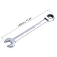 thumbnail image 2 of Unique Bargains 15/16" Ratcheting Combination Wrench SAE 72 Teeth 12 Point Ratchet Box Ended Spanner Tool, 2 of 5