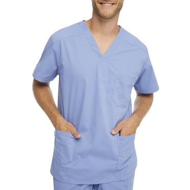 Haut d’uniforme médical à encolure en V Core Essentials pour homme Scrubstar