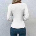 thumbnail image 4 of EGNMCR Cardigans pour Femmes, Chandails pour Femmes Mode Femmes Hiver Manches Longues Chandail Col en V Décontracté Hauts Chandail Femmes, 4 of 7