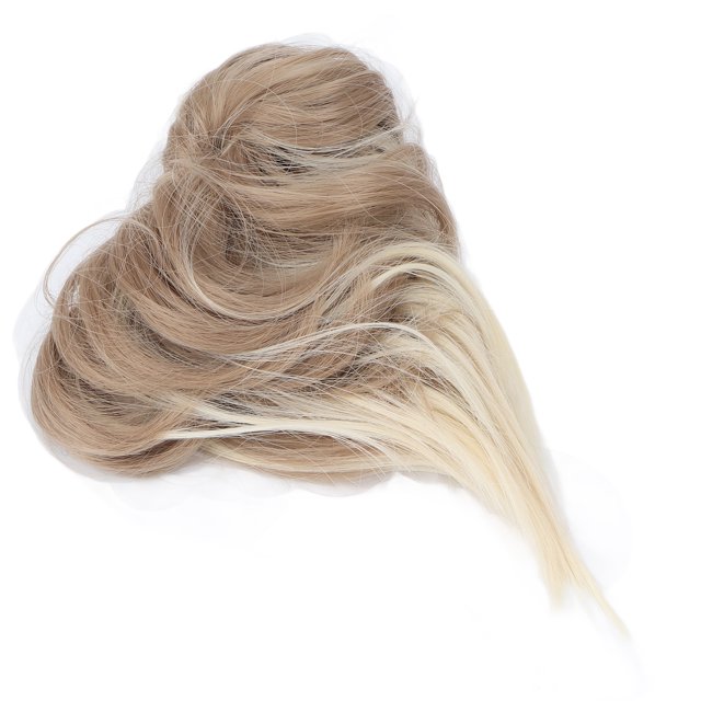 Chignon en Désordre, Extensions de Chignon Naturelles à la Mode pour Femmes Q17-16H613#