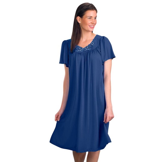 Velrose Lingerie Shadowline Short Flutter Sleeve Nightgown 36280/36280X