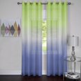 thumbnail image 1 of Achim Importing Co. Rainbow - Single Grommet Panel - 52x84 Green, 1 of 1