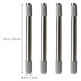 thumbnail image 2 of 4Pcs Metal Pencil Extenders Dual-tip Pencil Extenders Portable Art Pencil Extenders, 2 of 7