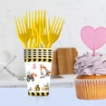 thumbnail image 4 of TIMIFIS Disposable Tableware Excavator Birthday Party Theme Tableware Set Disposable Decorative Tableware Paper Set Kitchen Appliances, 4 of 4