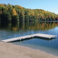 thumbnail image 2 of Aluminum Stationary Dock Kit w/Resin Top - 4'x10', 2 of 6