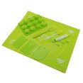 thumbnail image 1 of Yeacher 8PCs Bakeware Set Silicone Pastry Dough Rolling Mat Pen-Syringe Spatula Cake Scraper Brush 12-Cup, 1 of 8