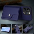 thumbnail image 2 of FOXDOCK Case for iPhone 13 pro RFID-Blocking Card Holder - Stylish Button Closure Design, 2 of 4