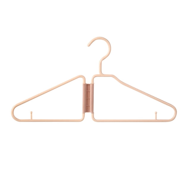 Wzzjkit Hangers, Foldable Plastic Clothes Hanger Foldable Clothes Hanger, Clothes Hangers