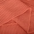 thumbnail image 4 of Qertyioot Chandail pour Femme Grande Taille Col Rond Tricot Élégant Manches 3/4 Chemise Confortable, 4 of 6