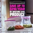 thumbnail image 3 of Ziploc® Storage Bags with Stay Open Technology, Medium, 28 Bags, 3 of 5