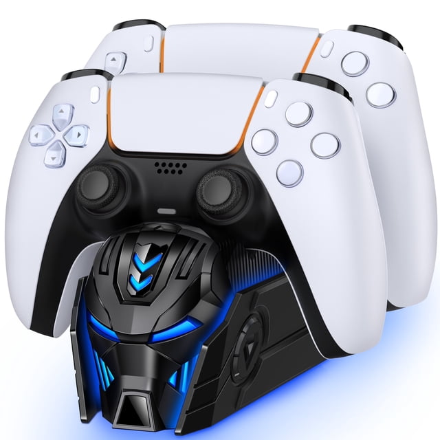 EUROA PS5 Controller Charger Station, Playstation 5 Controller Charger with Fast Charging Dock for PS5 Accessories & LED Indicators