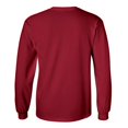 thumbnail image 2 of Gildan Mens Plain Crew Neck Ultra Cotton Long Sleeve T-Shirt, 2 of 4
