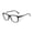Black Frame, variant on Yinanstore Eye Glasses Adults Fashion Windproof Men Eyewear for Holiday Shopping Travel Clear Frame