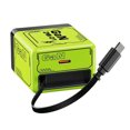 thumbnail image 2 of Wzzjkit Chargeur GaN 2 en 1 120 Watts Chargeur Rétractable avec Câble Type C et Ports USB Charge Rapide Portable Prise Murale Module de Charge Rapide Extensible pour Téléphone et Ordinateur Portable, 2 of 9